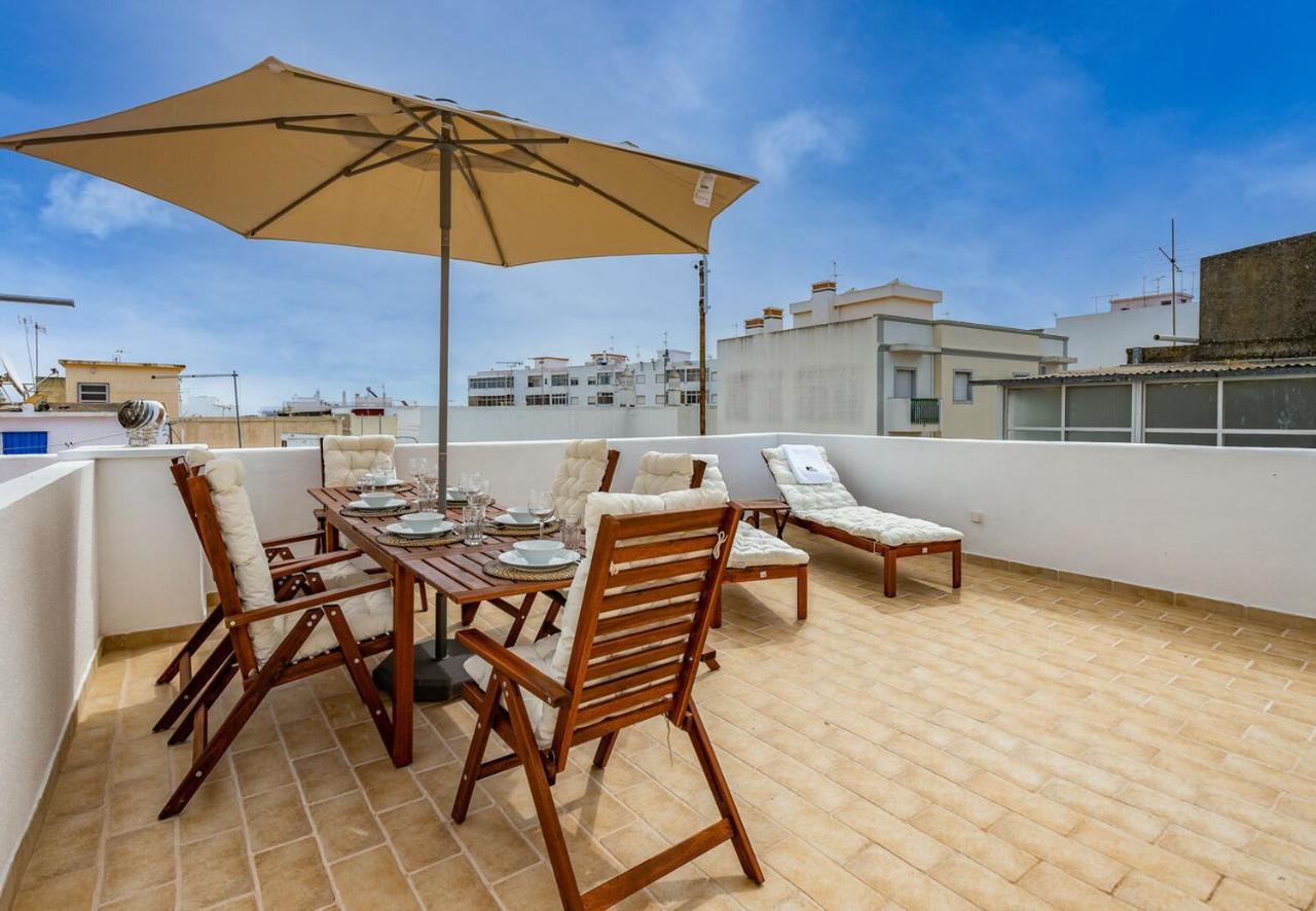 Tia Anica House I - Apartment With Terrace In Central Fuseta Beach Village Fuzeta Exterior foto