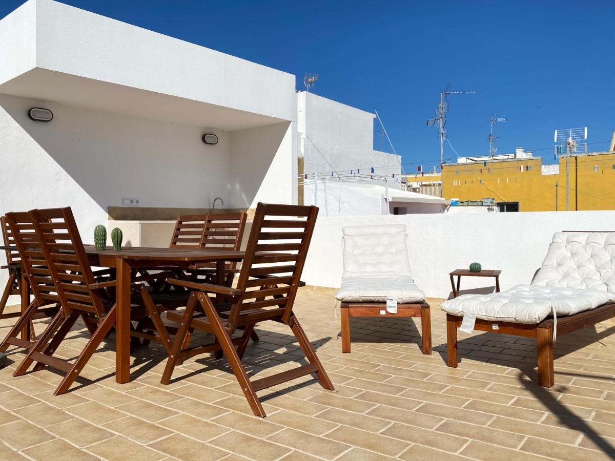 Tia Anica House I - Apartment With Terrace In Central Fuseta Beach Village Fuzeta Exterior foto